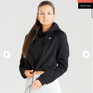 Women’s best power cropped hoodie